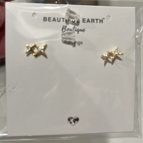 Midnight Magic Studs - Gold - Picture 5 of 7